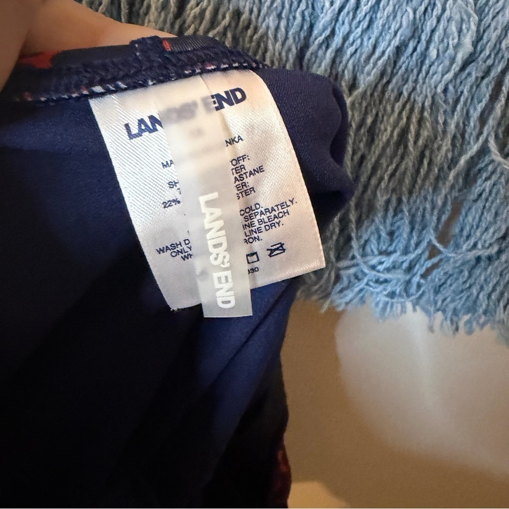 Lands’ End One Piece Swim Suit 14 - Picture 4 of 5